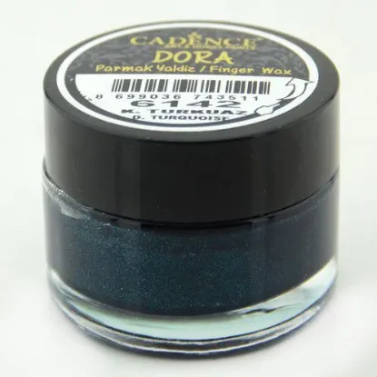 Afbeeldingen van Dark turquoise - Cadence Dora wax - 6142