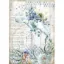 Afbeeldingen van Stamperia Rice Paper A4 Romantic Sea Dream Whale