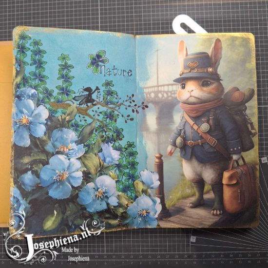 Afbeeldingen van Art Journal pagina: Nature