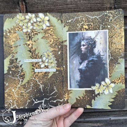 Afbeeldingen van Art Journal pagina: De storm ...