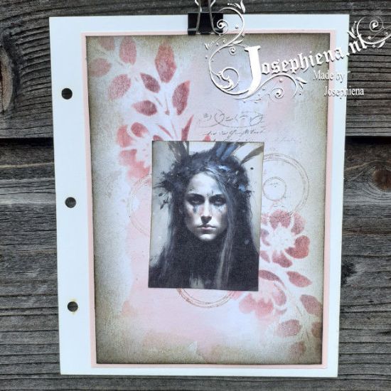 Afbeeldingen van Kaart: Dark Pink