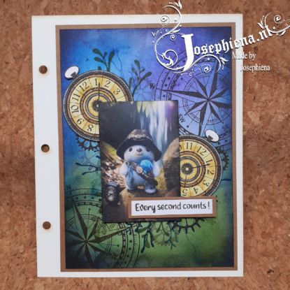 Afbeeldingen van Kaart: Every second...