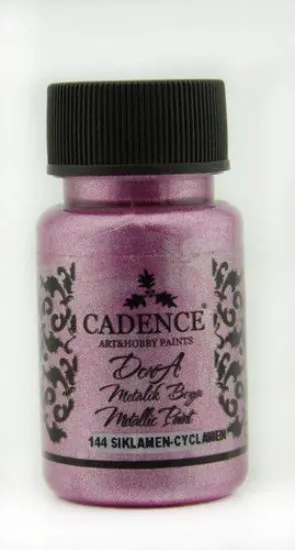 Afbeeldingen van Cadence Dora metallic verf cyclaam roze