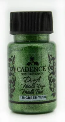 Afbeeldingen van Cadence Dora metallic verf Dora groen - 135