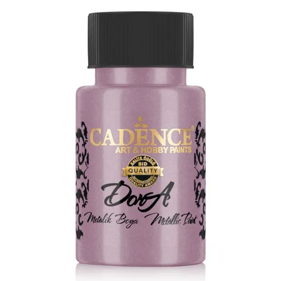 Afbeeldingen van Cadence Dora metallic verf Dried Rose - 143