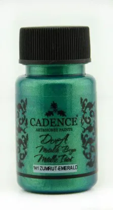 Afbeeldingen van Cadence Dora metallic verf Emerald groen - 141