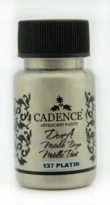 Afbeeldingen van Cadence Dora metallic verf Platin - 137