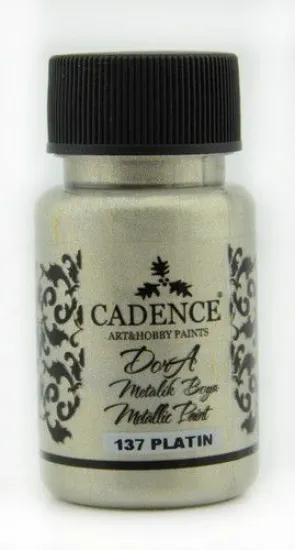 Afbeeldingen van Cadence Dora metallic verf Platin - 137