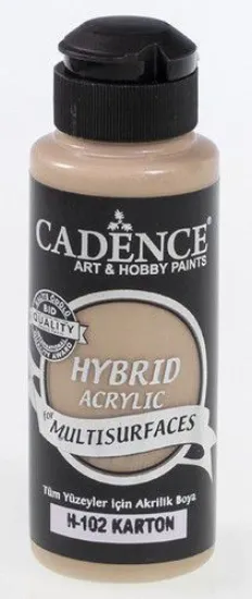 Afbeeldingen van Karton bruin - Cadence Hybride acrylverf