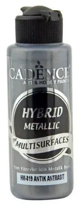 Afbeeldingen van Antiek antraciet - Cadence Hybride Metallic acrylverf