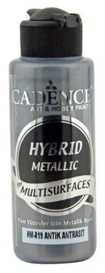 Afbeeldingen van Antiek antraciet - Cadence Hybride Metallic acrylverf