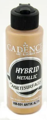 Afbeeldingen van Antiek goud - Cadence Hybride Metallic acrylverf