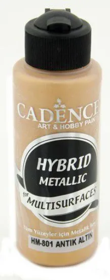 Afbeeldingen van Antiek goud - Cadence Hybride Metallic acrylverf