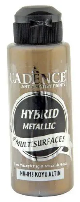 Afbeeldingen van Donker goud - Cadence Hybride Metallic acrylverf