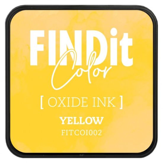 Oxide ink, Findit, geel, yellow,