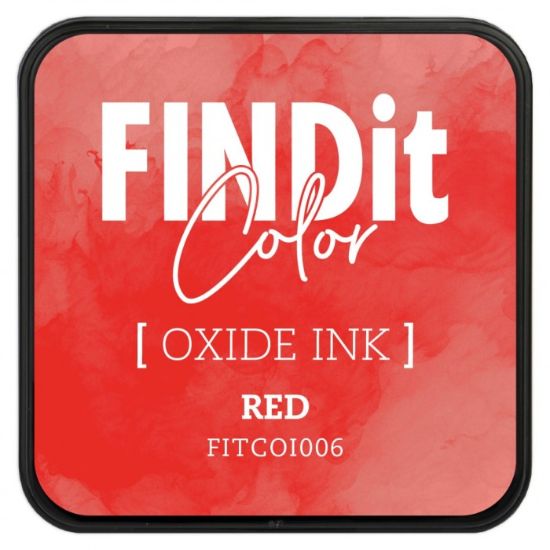 Oxide ink, Findit, red, rood,