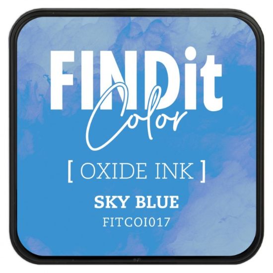 Oxide ink, Findit, blauw, blue,