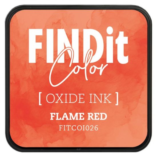 Oxide ink, Findit, oranje, Orange, rood, red,