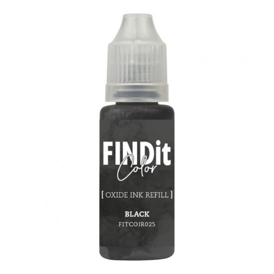 Refill, oxide, findit, zwart, Black
