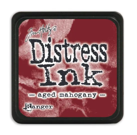 Distress ink, tim holtz, rood, red,