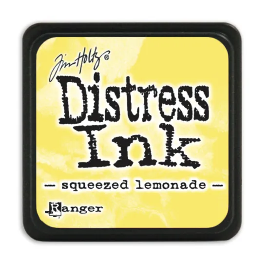 Distress ink, tim holtz, geel, yellow,