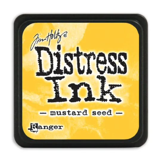 Distress ink, tim holtz, geel, yellow,