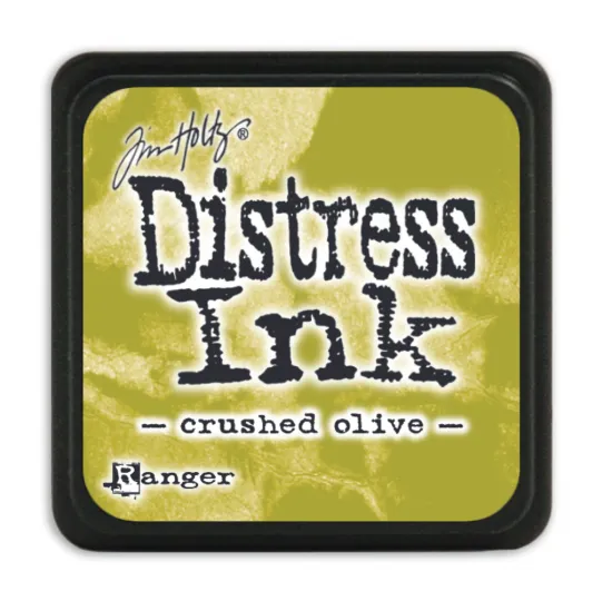 Distress ink, tim holtz, green, groen,