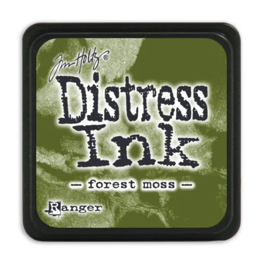 Distress ink, tim holtz, groen, green,