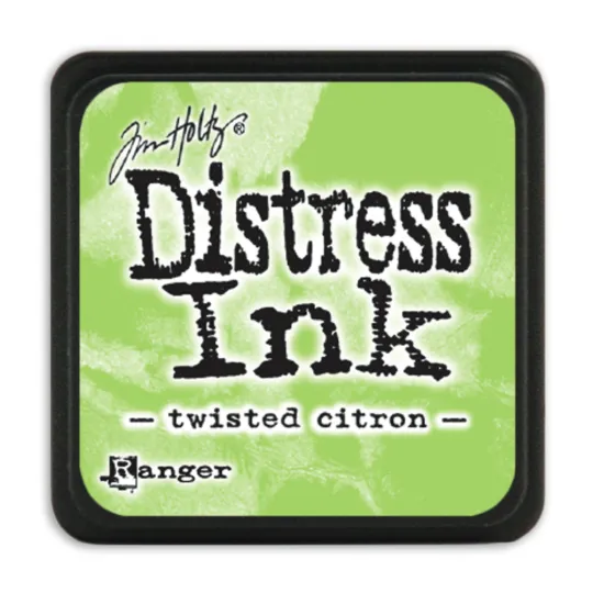 Distress ink, tim holtz, groen, green