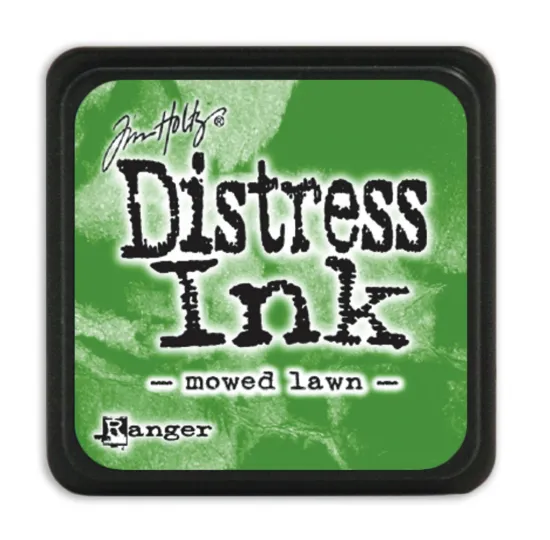 Distress ink, tim holtz, groen, green,