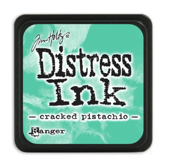 Distress ink, tim holtz, groen, green,