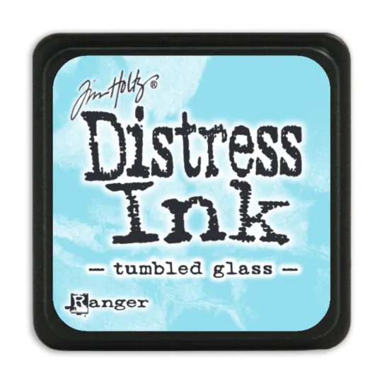 Distress ink, tim holtz, blauw, blue,