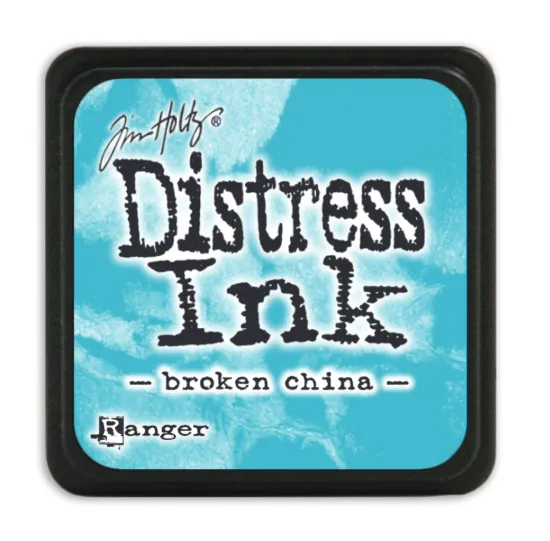 Distress ink, tim holtz, blauw, blue,