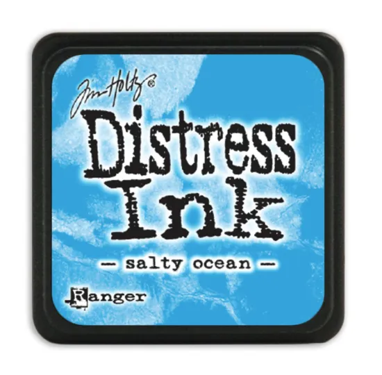 Distress ink, tim holtz, blauw, blue,