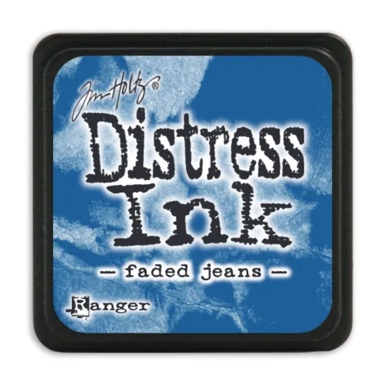 Distress ink, tim holtz, blauw, blue,