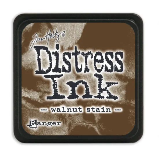 Distress ink, tim holtz, bruin, bown,