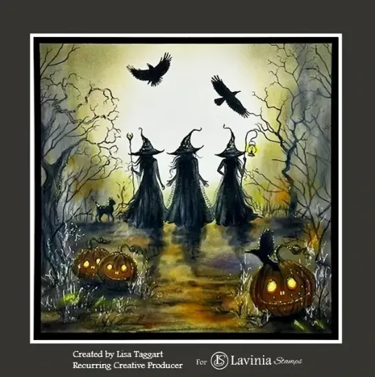 Picture of Ravens - Lavinia Stamps - lav1005