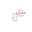 Picture of Aap zittend - stempel - Gummiapan