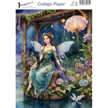 Elf 1 - Josephiena's collage paper - CP-157