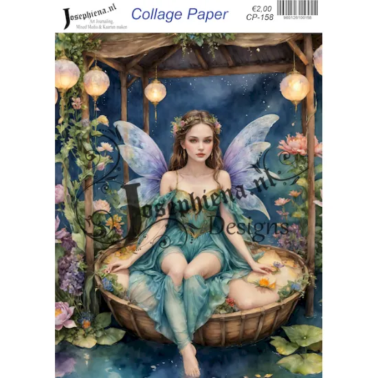 Elf 2 - Josephiena's collage paper - CP-158