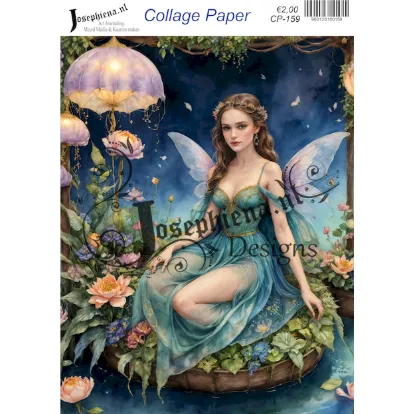 Elf 3 - Josephiena's collage paper - CP-159