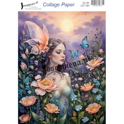 Elf 5 - Josephiena's collage paper - CP-161