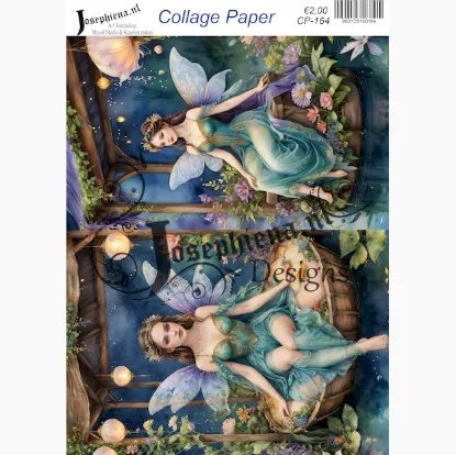 Elf 8 - Josephiena's collage paper - CP-164