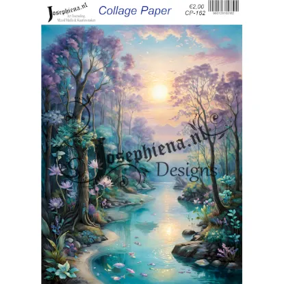 Elf 6 - Josephiena's collage paper - CP-162