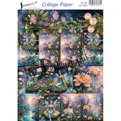 Elf 11 - Josephiena's collage paper - CP-167