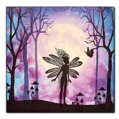 Slender Mushrooms Mini - Lavinia Stamps - LAV151