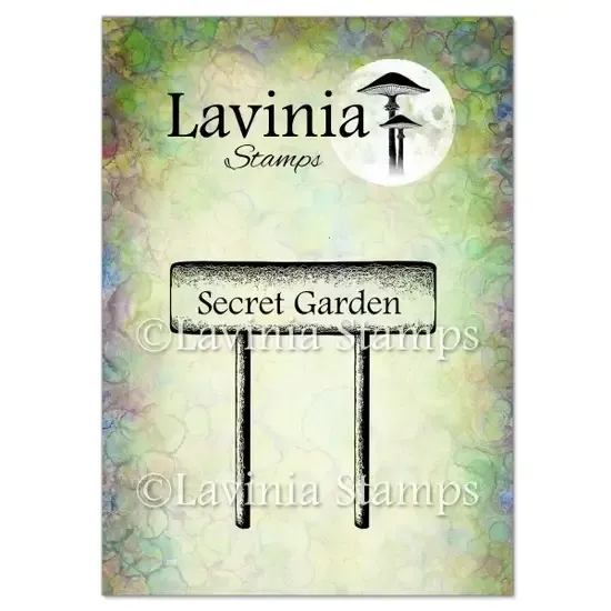 Secret Garden Sign - Lavinia Stamps - LAV746